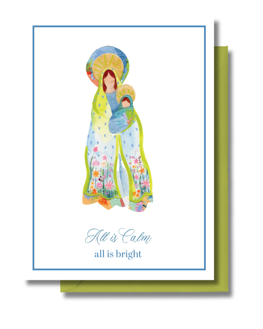 All is Calm, All is Bright - Christmas Card