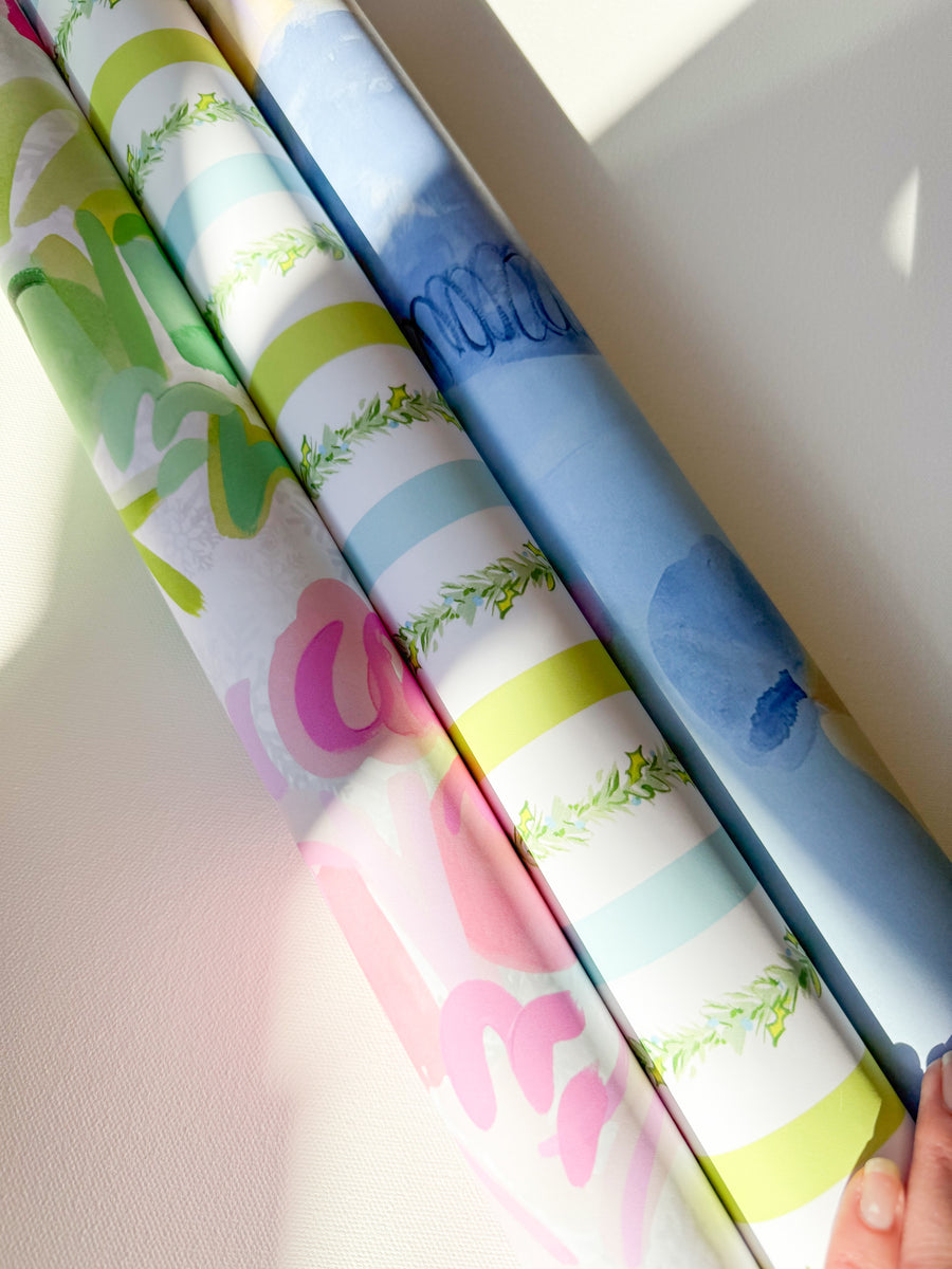 Modern Swirls - Wrapping Paper Sheets