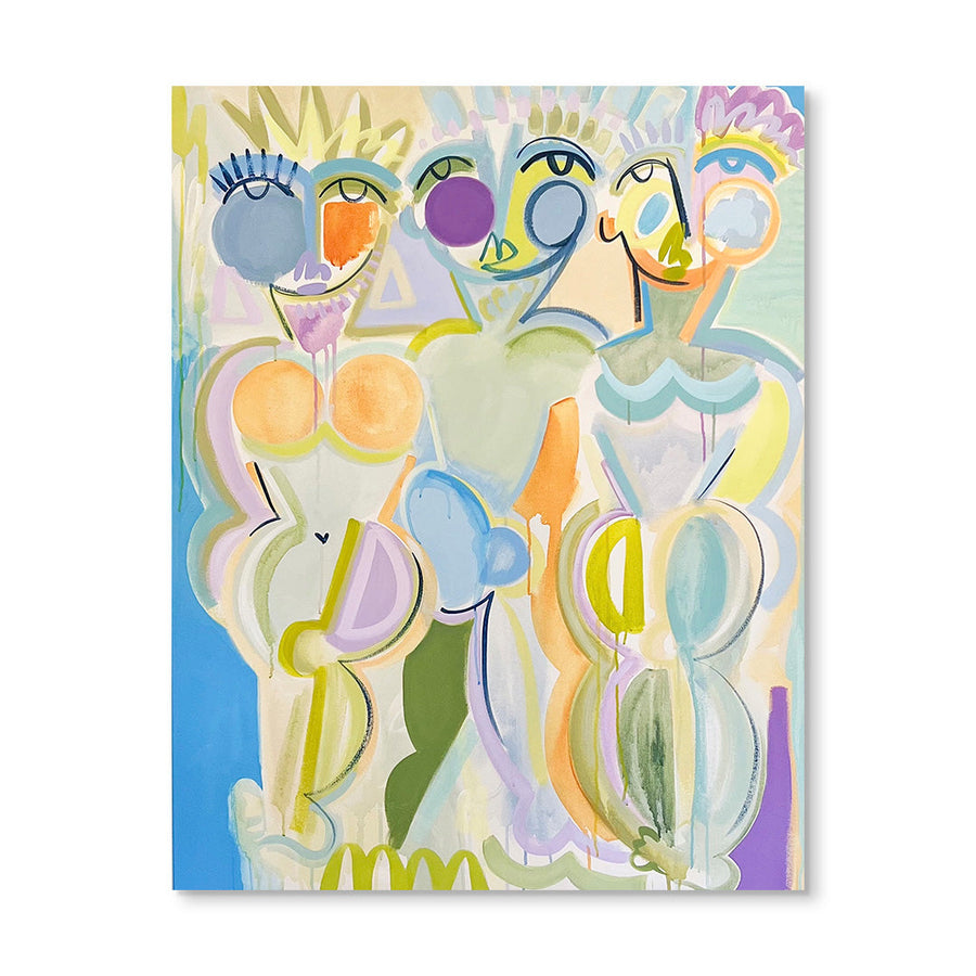 Dancing in the Moonlight Print