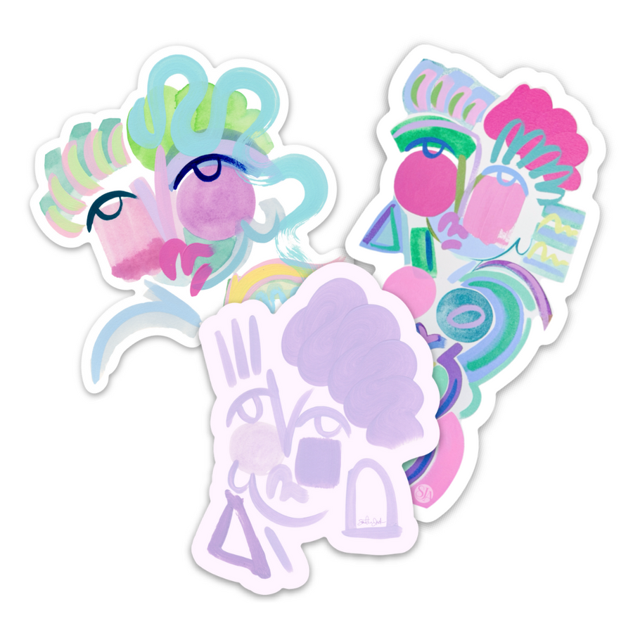SJA Original Sticker Bundle - Vinyl Stickers