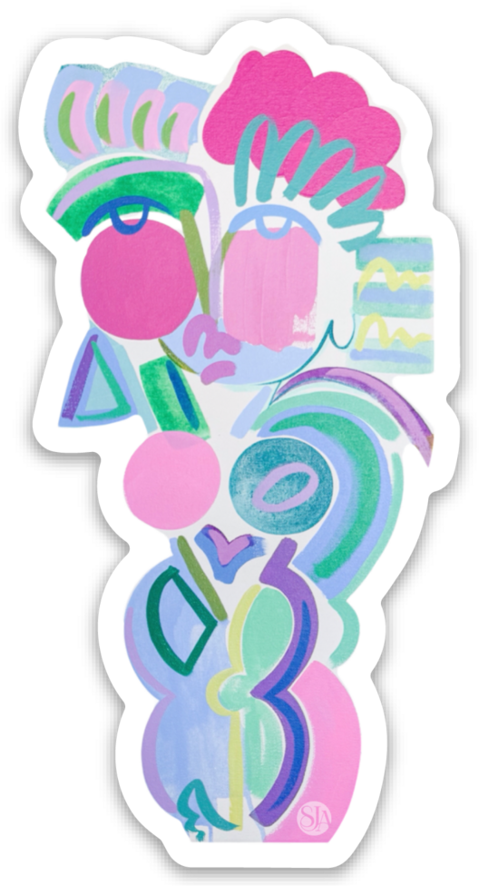 Berta - Vinyl Sticker